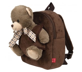 Mochila + peluche Oso Tommy 26cm