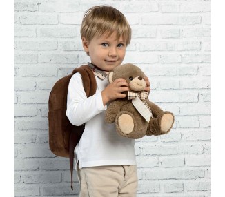 Mochila + peluche Oso Tommy 26cm