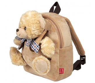 Mochila + peluche Oso Belly 26cm