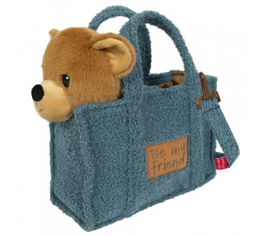 Bolso + peluche oso 28cm