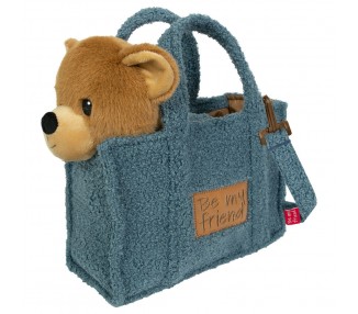 Bolso + peluche oso 28cm