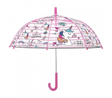 Paraguas manual unicornio 45cm