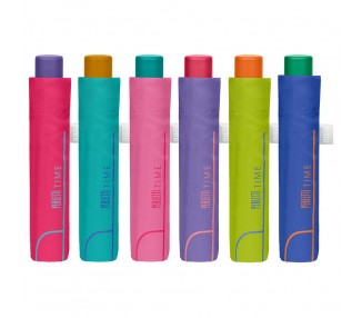 Paraguas plegable manual 54cm surtido