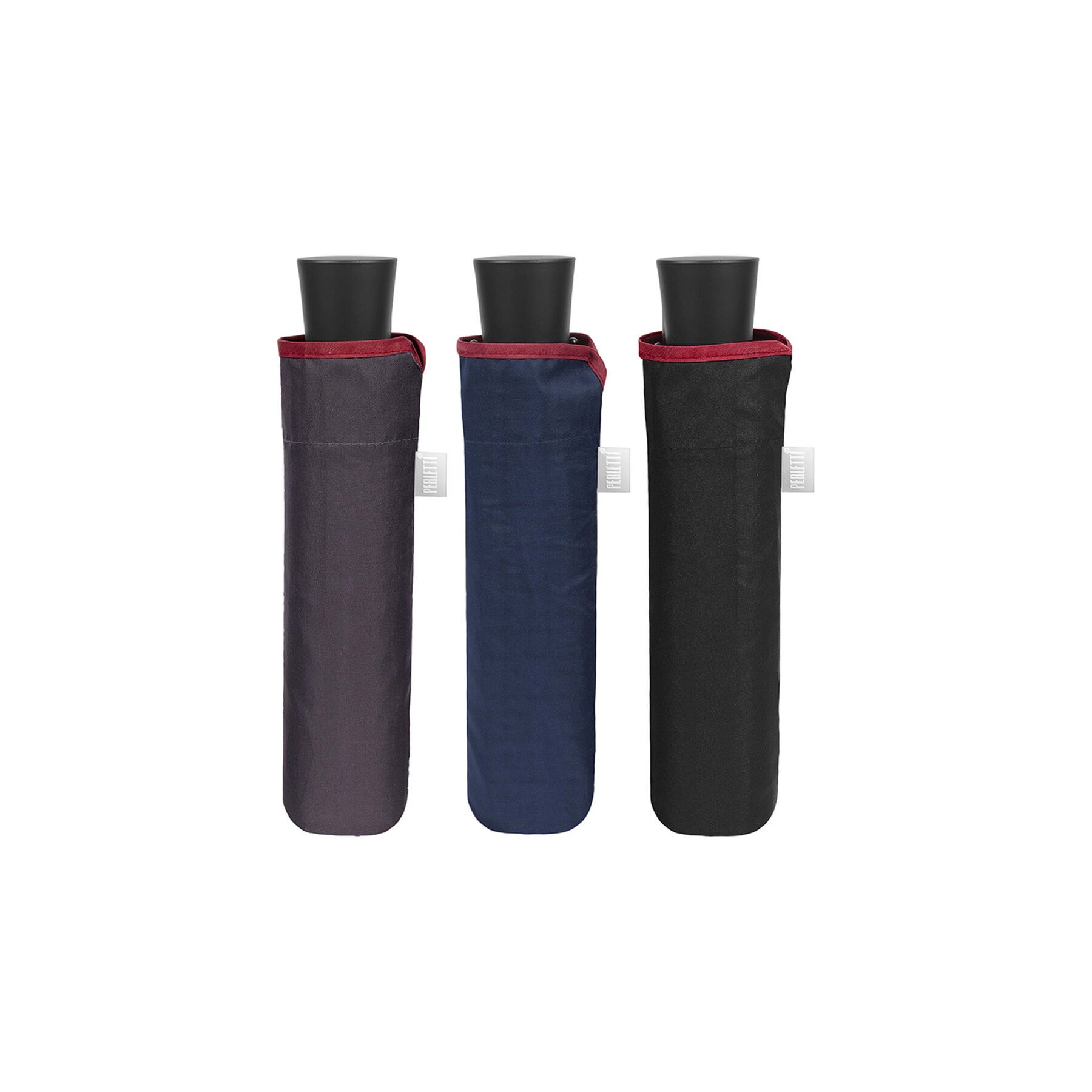 Paraguas plegable manual colores oscuros 54cm surtido