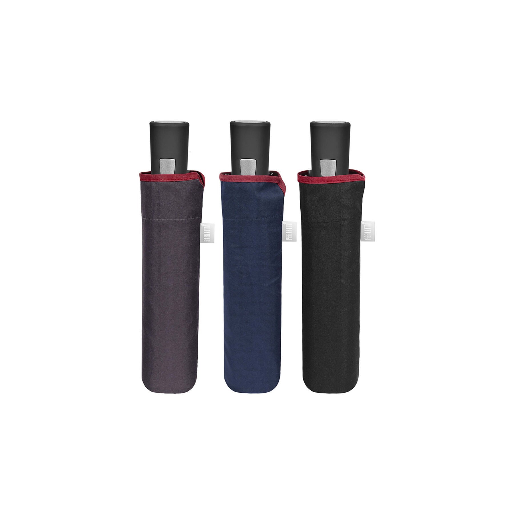 Paraguas plegable automatico colores oscuros 54cm surtido