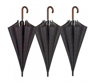 Paraguas golf automatico escoces 65cm surtido