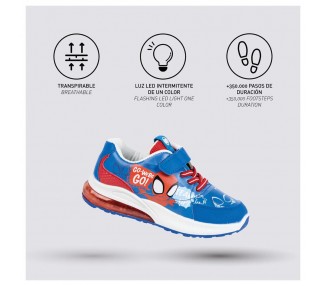 Deportivas Spidey Marvel luces