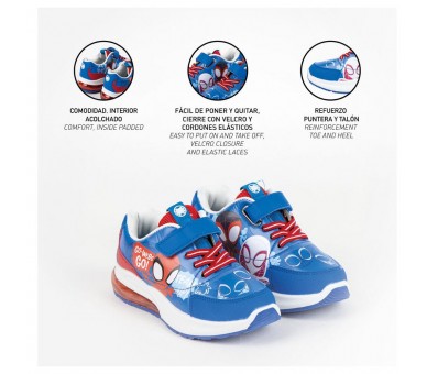 Deportivas Spidey Marvel luces