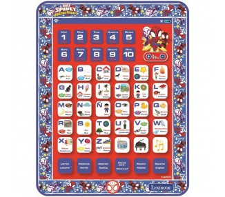 Tablet Educativa parlante bilingüe Spidey Marvel