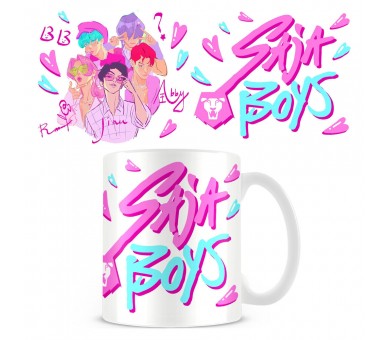 Taza Saja Boys KPop Demon Hunters 325ml