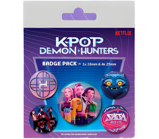 Blister 5 Insignias KPop Demon Hunters