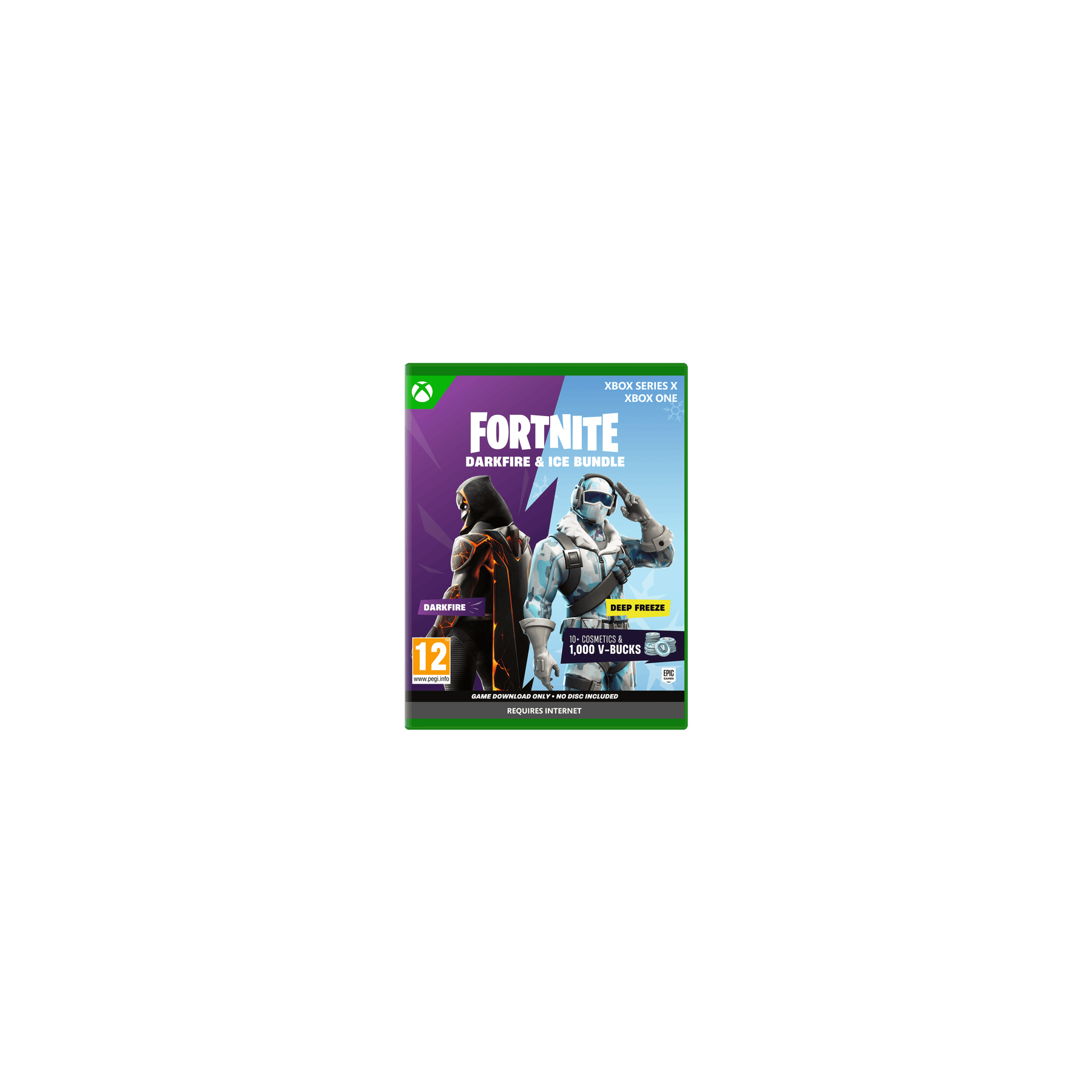 Fortnite Darkfire & Ice Bundle (Code in a Box)