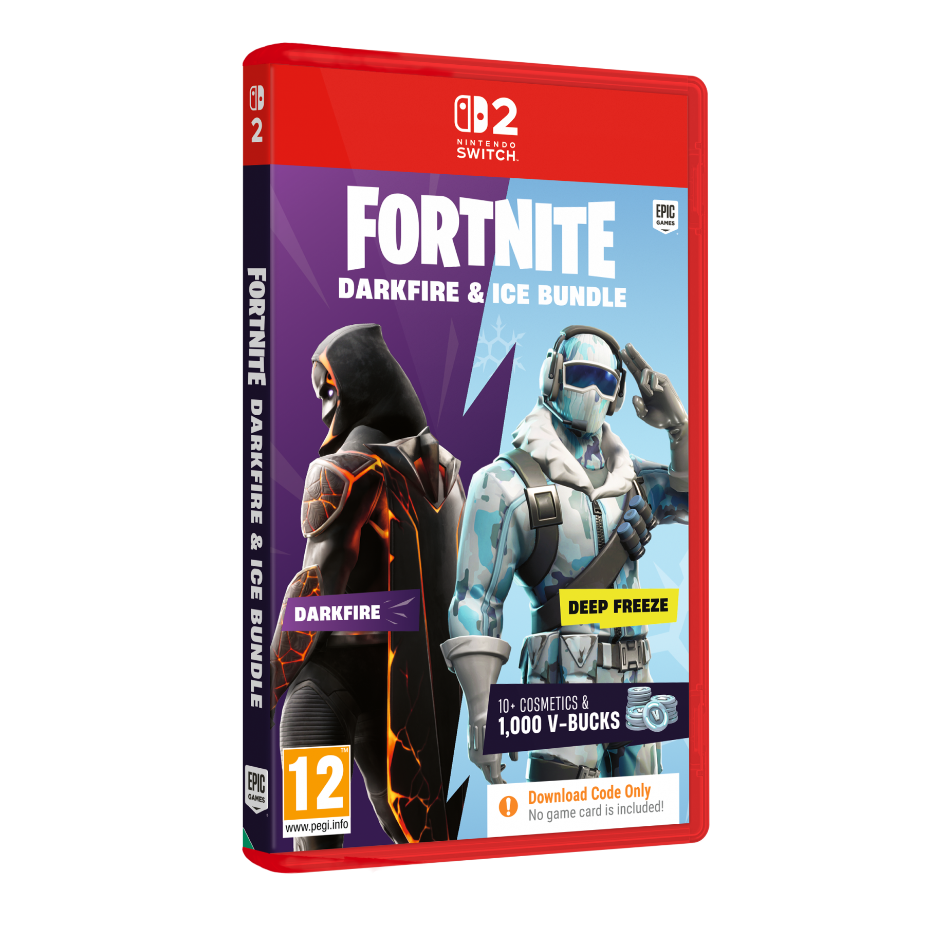 Fortnite Darkfire & Ice Bundle (Code in a Box)