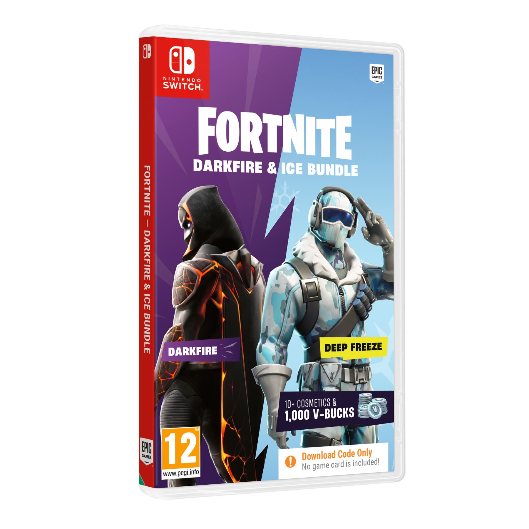 Fortnite Darkfire & Ice Bundle (Code in a Box)
