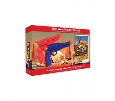 Wild West Shooter Game -Twin Wild West Shooter Revolvers Bundle (CIB)