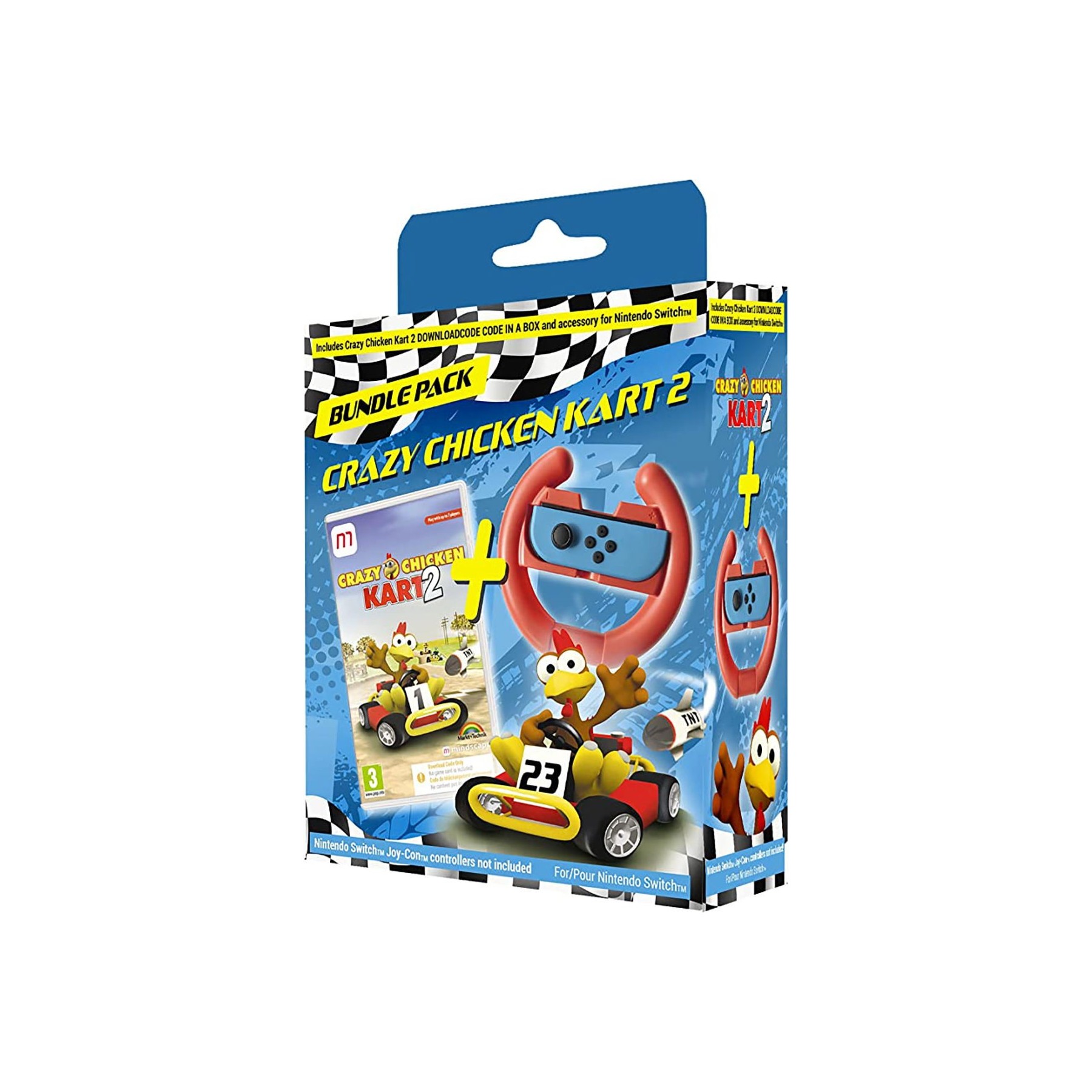 Crazy Chicken Kart 2 - Bundle (Code in Box)