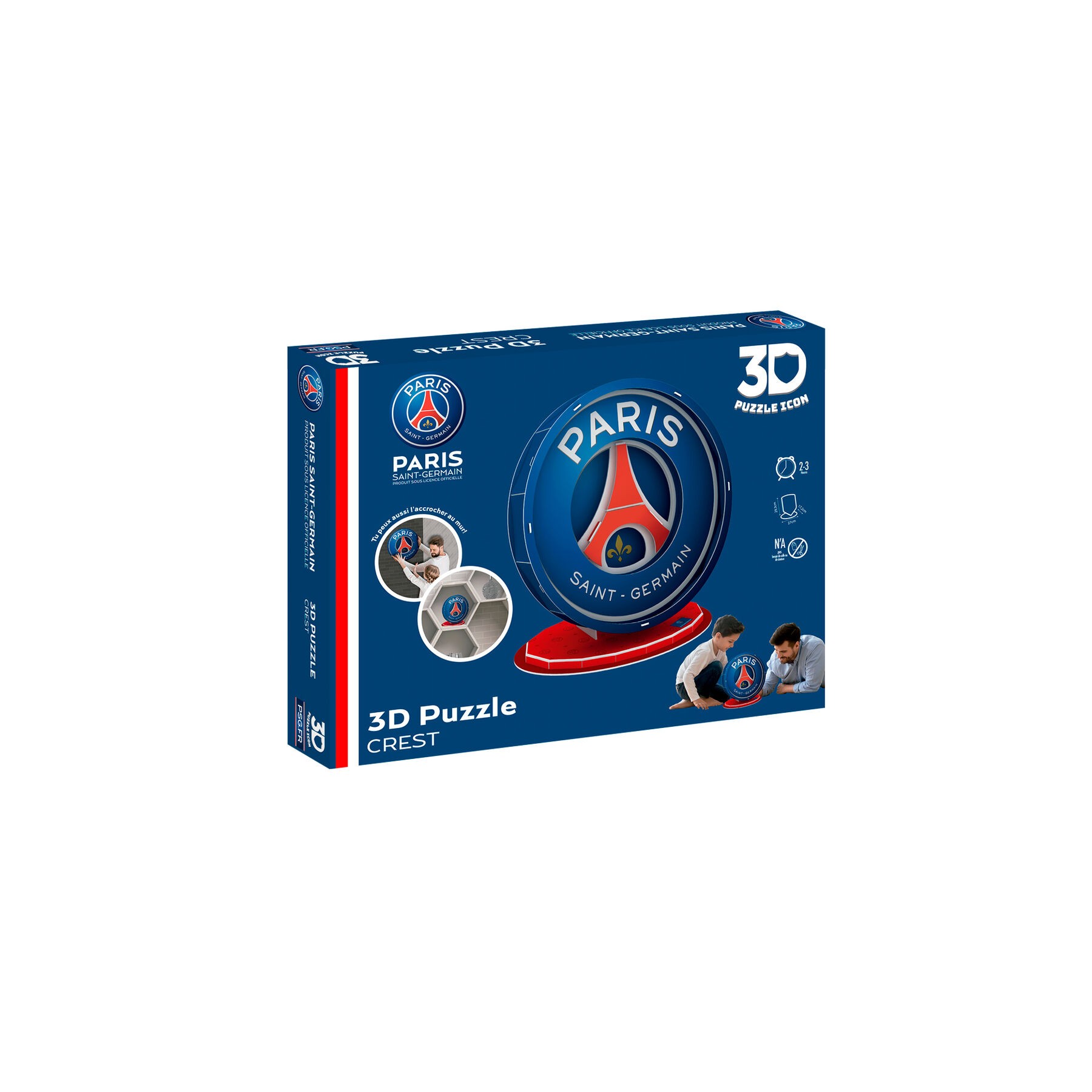 Puzzle 3D Escudo Paris Saint-Germain