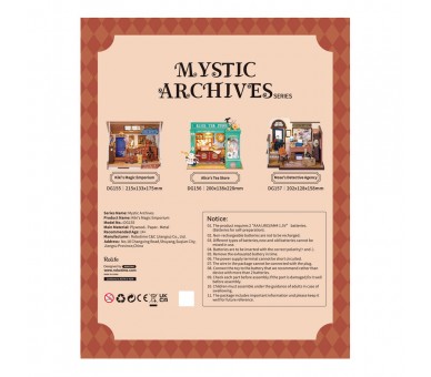 Maqueta La Tienda de Te de Alicia 136pzs