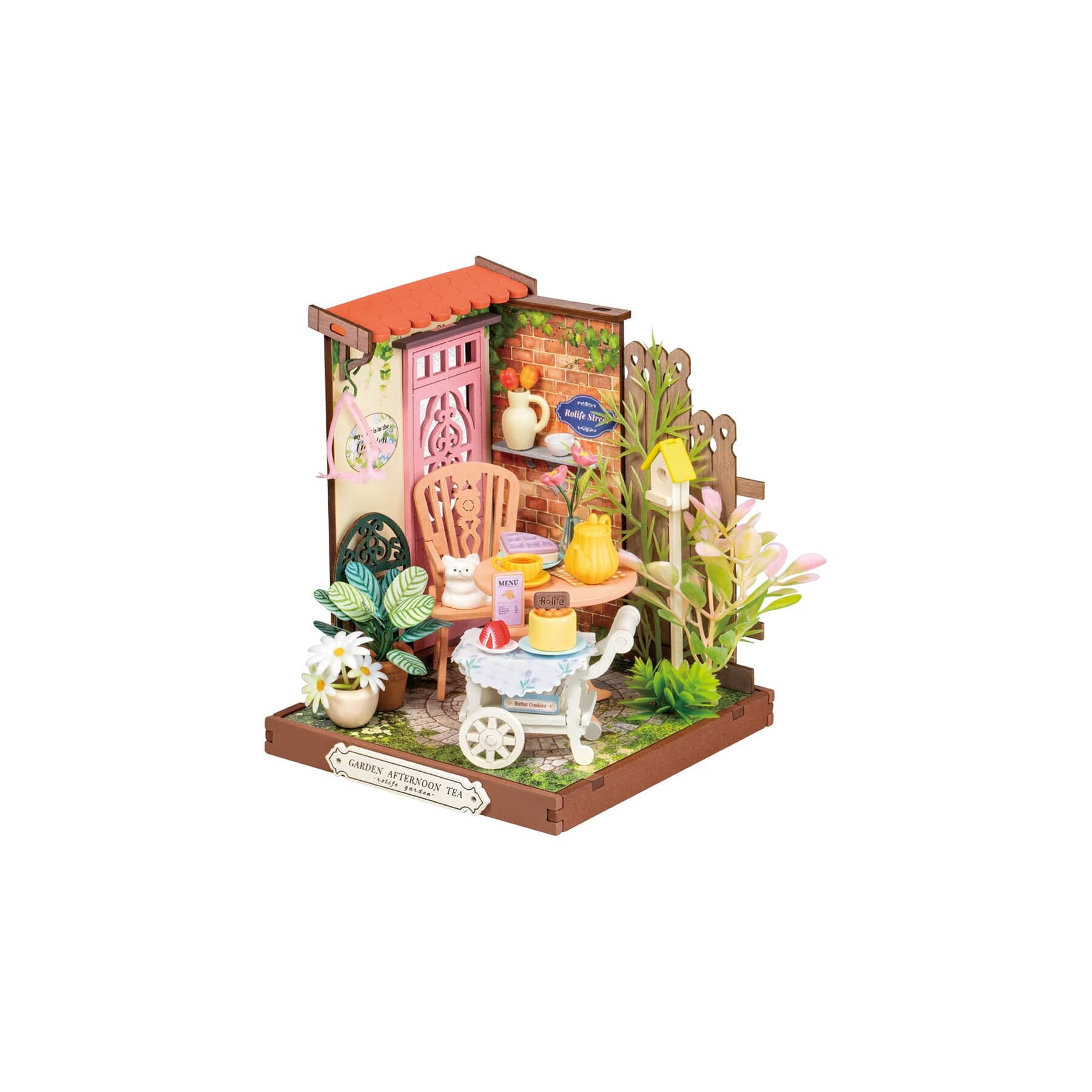 Maqueta Jardin de Te Elegante 76pzs