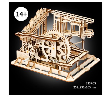 Maqueta Montaña Rusa de Engranajes 233pzs