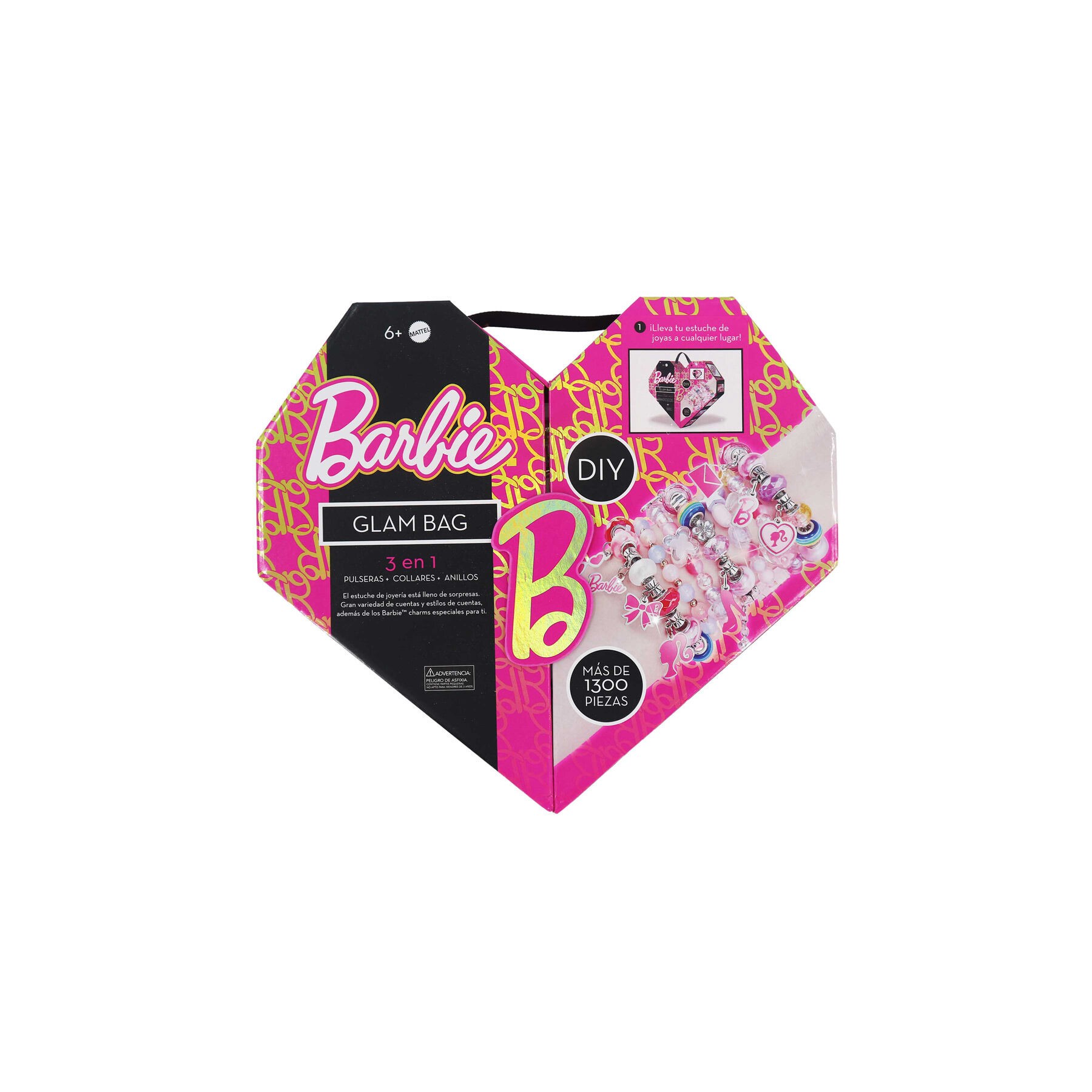 Set Joyeria Corazon Barbie