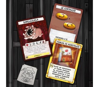 Juego mesa The Binding of Isaac Four Souls español