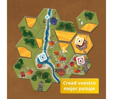 Juego mesa Dorfromantik español