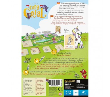 Juego mesa Copa Grial español