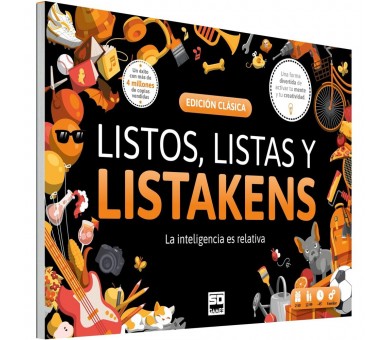 Juego mesa Listos Listas y Listakens español
