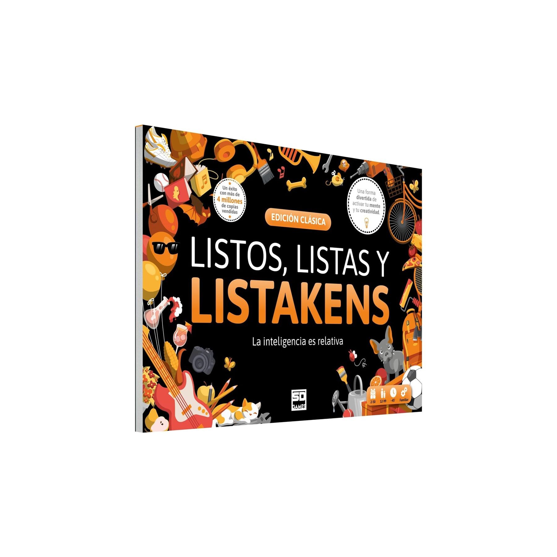 Juego mesa Listos Listas y Listakens español