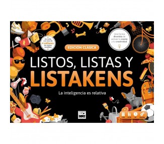 Juego mesa Listos Listas y Listakens español