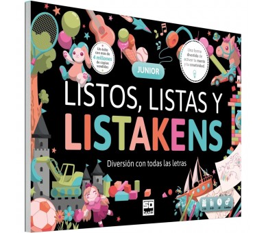 Juego mesa Listos Listas y Listakens Junior español