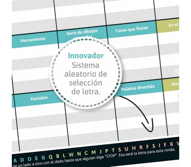 Juego mesa Listos Listas y Listakens Junior español