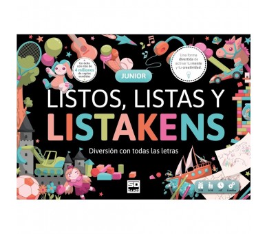 Juego mesa Listos Listas y Listakens Junior español