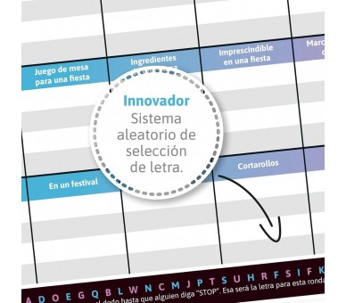 Juego mesa Listos Listas y Listakens Party español