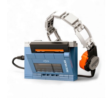 Kit Construccion Reproductor de casetes portatil 156pzs