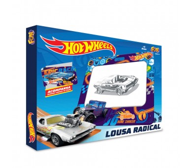 Pizarra Rompecabezas Hot Wheels