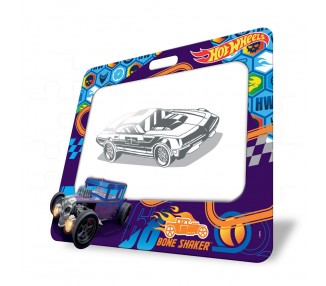 Pizarra Rompecabezas Hot Wheels