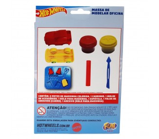 Taller Mecanico set 6 botes Plastilina Hot Wheels