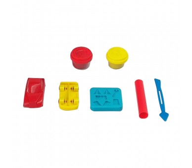 Pista set 4 botes Plastilina Hot Wheels