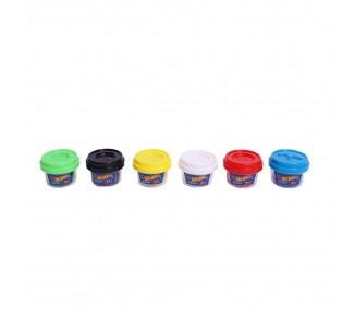Pista set 4 botes Plastilina Hot Wheels