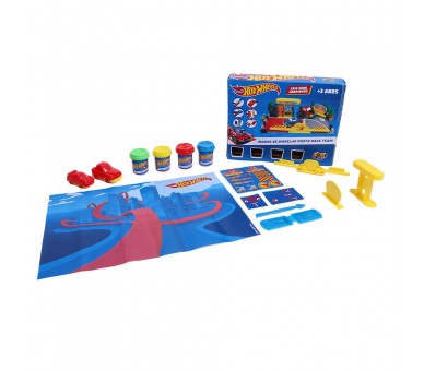 Estacion Race Team Plastilina Hot Wheels