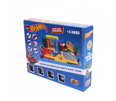 Estacion Race Team Plastilina Hot Wheels