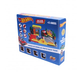 Estacion Race Team Plastilina Hot Wheels