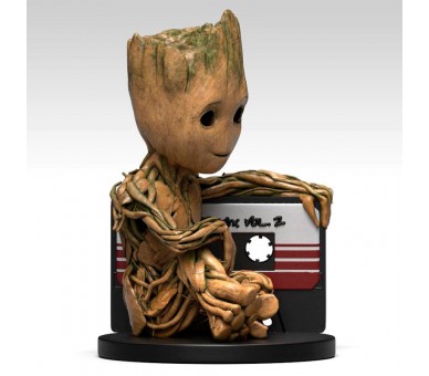 Figura hucha Baby Groot Cassette Guardianes de la Galaxia 2 Marvel