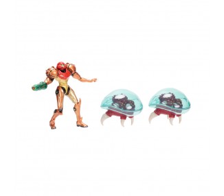 Blister 3 figuras Metroid 6cm