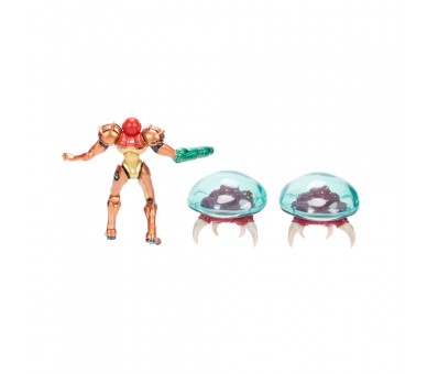 Blister 3 figuras Metroid 6cm