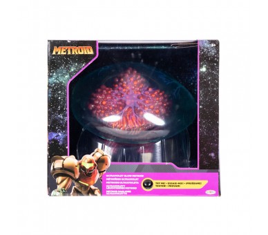 Figura Metroid Prime Ultraviolet Glow Metroid 15cm