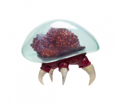 Figura Metroid Prime Ultraviolet Glow Metroid 15cm