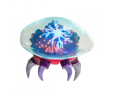 Figura Metroid Prime Ultraviolet Glow Metroid 15cm